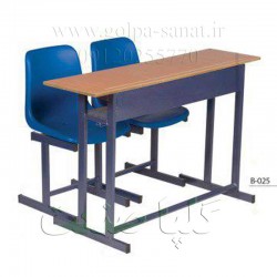 میز و صندلی دانش آموزی دو نفره مدل LX